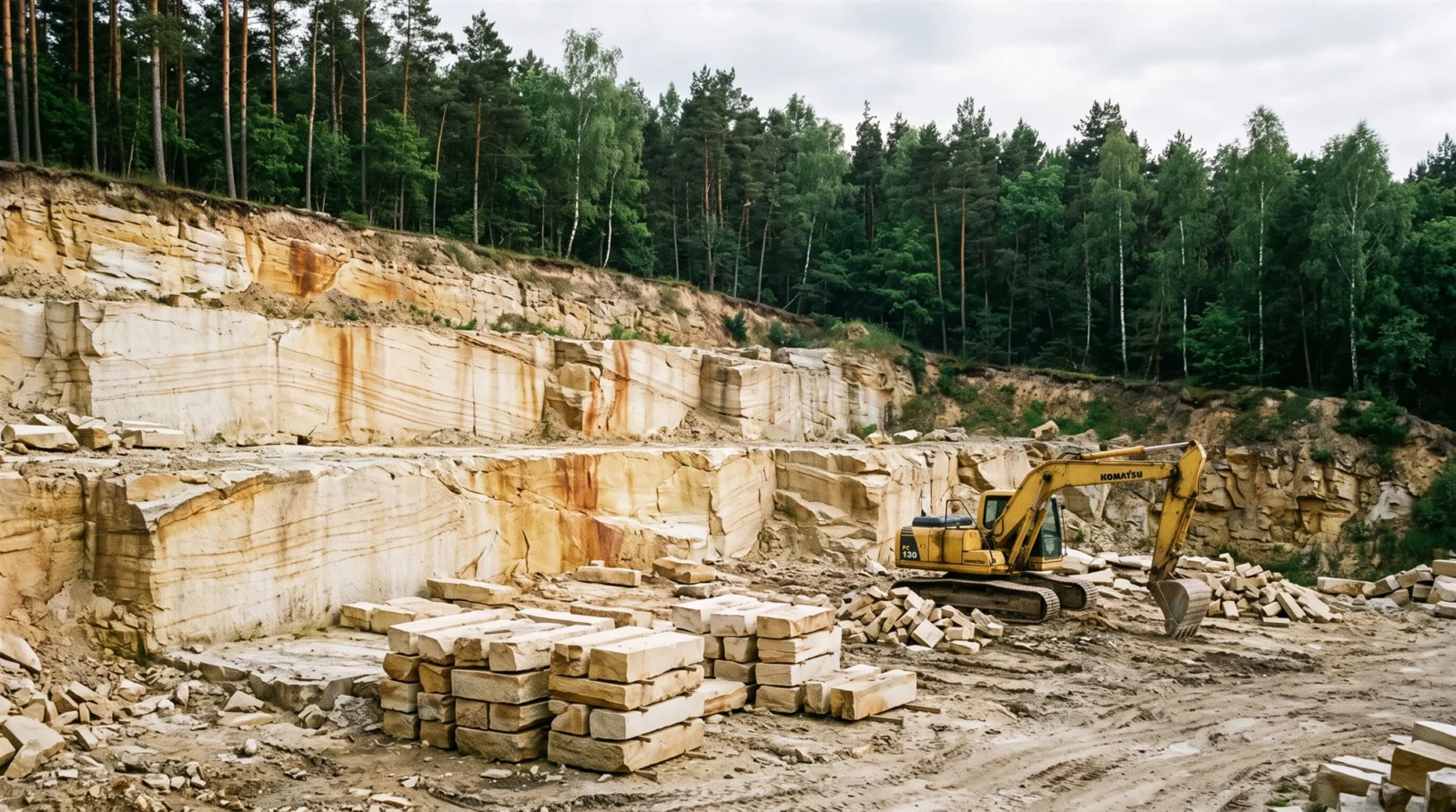 Kopalnia piaskowca „EDWARDÓW” w Śmiłowie